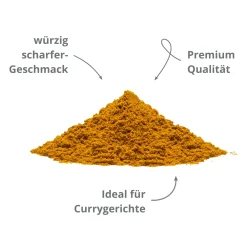 Curry Madras, original indisch, Gewürzmischung