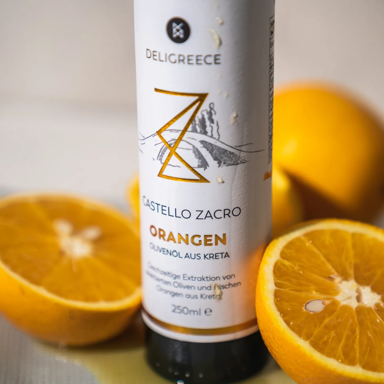 exquisites Orangen Olivenöl