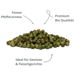 Grüner Pfeffer BIO