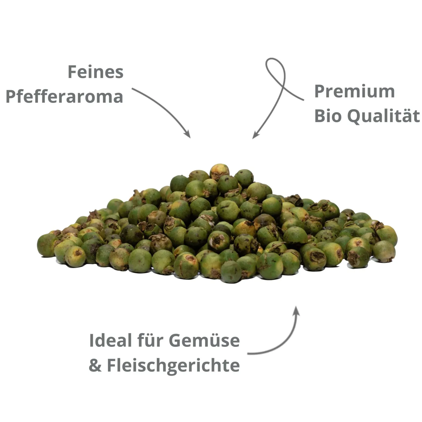 Grüner Pfeffer BIO