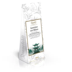 Jasmintee mit Blüten Grüner Tee