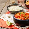 Kichererbsen Curry mit geräuchertem Paprika und Thai Curry