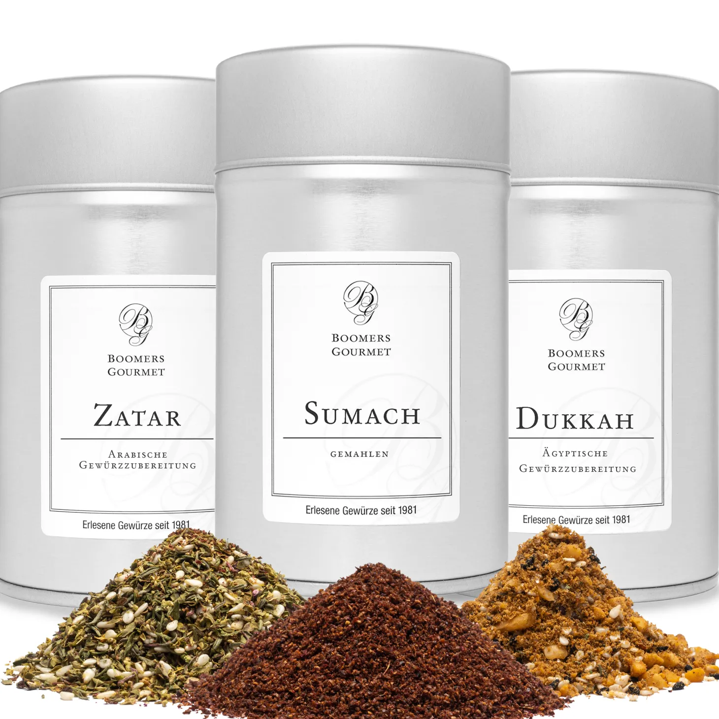 Orientalische Gewürze - Sumach, Zatar, Dukkah