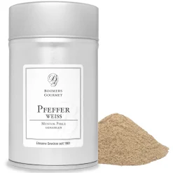 Pfeffer weiß, gemahlen, Muntok Perle