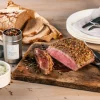 Roastbeef mit Pfeffer-Senf-Kruste