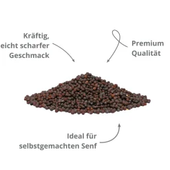 Senfkörner, braun