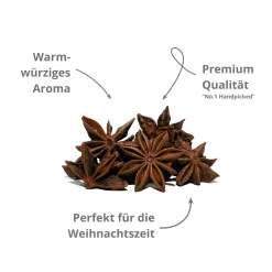 Sternanis, ganz, No.1 handpicked